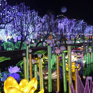 彩燈 城市廣場 開封紅燈籠彩燈制作