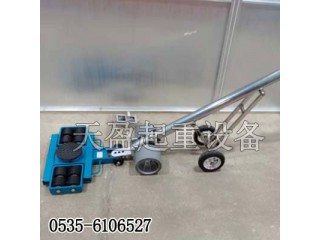 1000kg電動搬運牽引桿,可推移25噸設備電動搬運牽引桿